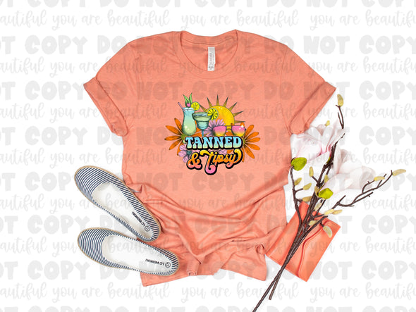 Tanned & Tipsy Sublimation Transfer