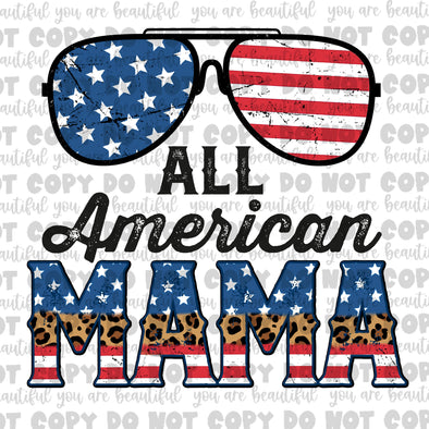 Sunglasses All American Mama Sublimation Transfer