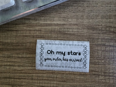Oh My Stars Your Order Has Arrived Thermal Sticker Pack