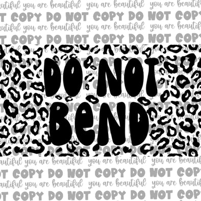 Do Not Bend Thermal Sticker Pack