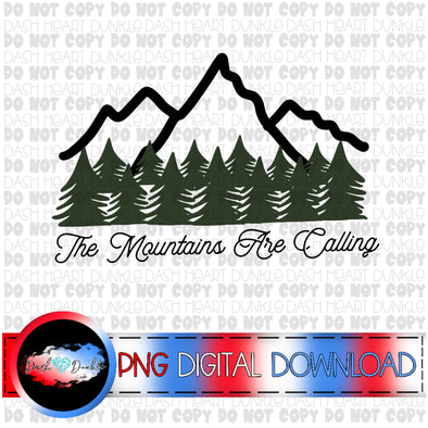 The Mountains Are Calling Digital Download
