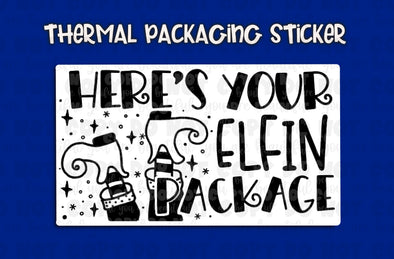 Here’s Your Elfin Package Thermal Sticker Pack