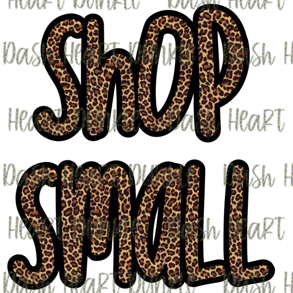 Shop Small Leopard Print Digital Download