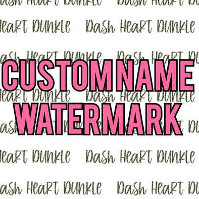 Custom Watermark Digital Download