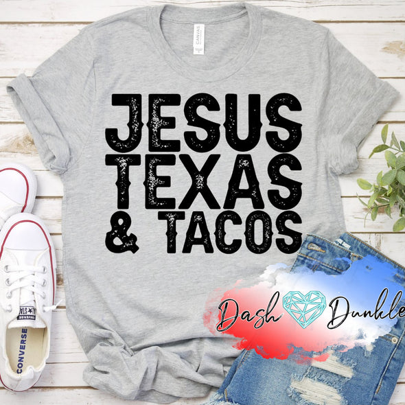 Jesus Texas & Tacos Tee