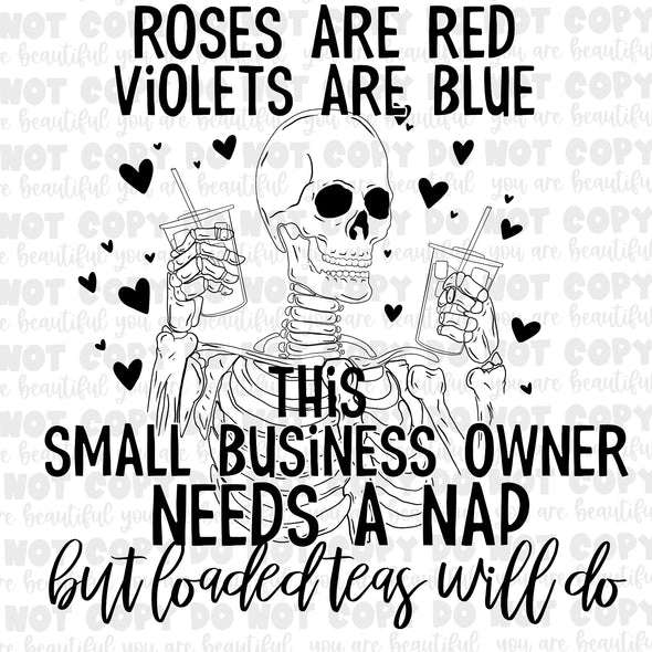 Black Roses Are Red This Small Busines Owner But Loaded Teas  Will Do Sublimation Transfer