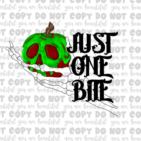 Just One Bite Sublimation Transfer