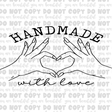 Handmade With Love Thermal Sticker Pack