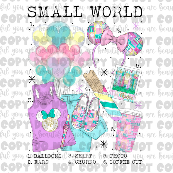 Small World Sublimation Transfer