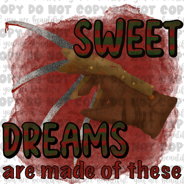 Sweet Dreams Are Made Of These **DIGI PRINT/DTF/CLEAR FILM** TRANSFERS (NO MOQ)